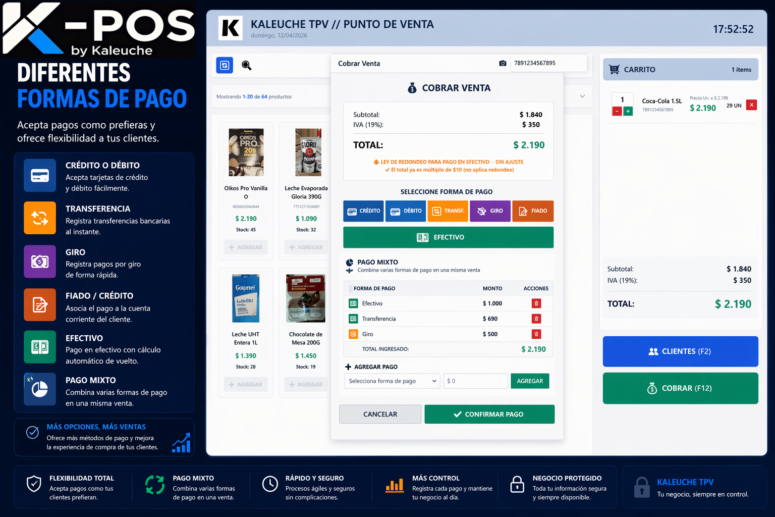 Licencia anual K-POS