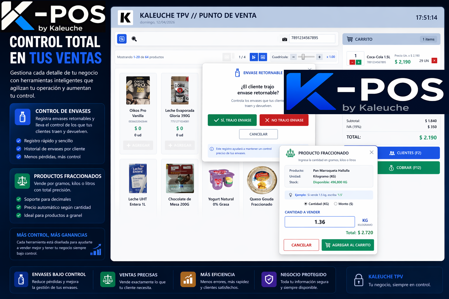 Licencia mensual K-POS