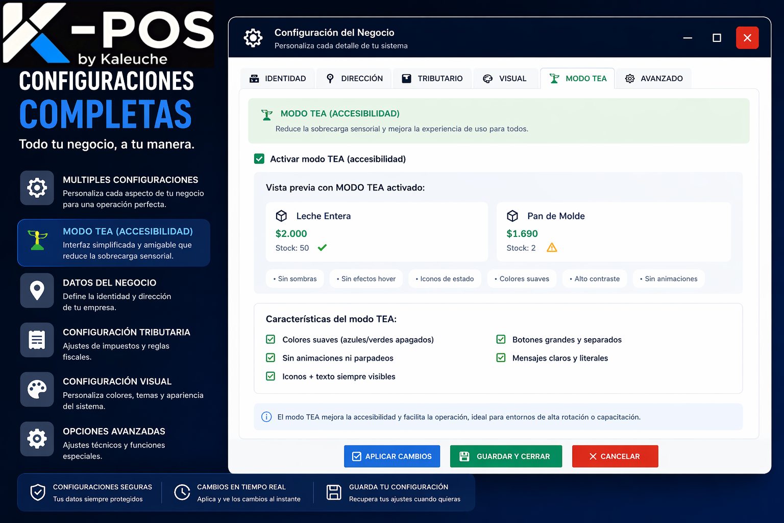 Licencia perpetua K-POS
